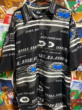 Vintage Wu Wear AOP Button Down Shirt